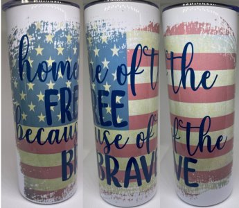 Home of the Free (20 oz Tumbler)