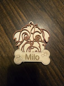 PERSONALIZED DOG ORNAMENTS - PICK YOUR BREED!