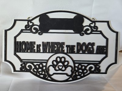 HOME IS WHERE THE DOGS ARE