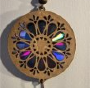 FLOWER SUN CATCHER