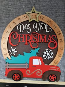 LITTLE RED TRUCK CHRISTMAS COUNTDOWN