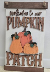 Welcome Pumpkin Patch