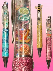 Snowglobe Pens - Can Custom Make