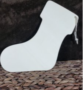 Mosaic holiday wall hanging, Christmas stocking, stained glass home decor, Holiday art, Xmas decorations