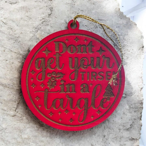 Tinsel? Tangled. Sass? Untangled.