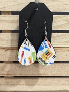 L13 - Teacher Dangle Earrings