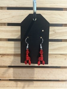 L24 - Lobster Dangle Earrings