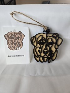 ANATONLIAN SHEPHERD ORNAMENT - PERFECT FOR THE DOG LOVER!