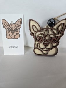 CHIHUAHUA DOG ORNAMENT - PERFECT FOR THE DOG LOVER!