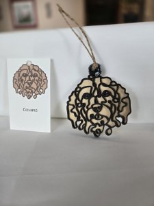 COCKAPOO DOG ORNAMENT - PERFECT FOR THE DOG LOVER!