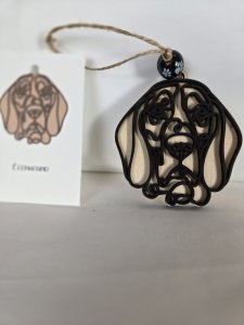 COONHOUND DOG ORNAMENT - PERFECT FOR THE DOG LOVER!