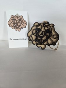 DACHSHUND (LONG HAIR) DOG ORNAMENT - PERFECT FOR THE DOG LOVER!