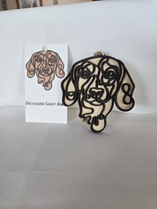 DACHSHUND (SHORT HAIR) DOG ORNAMENT - PERFECT FOR THE DOG LOVER!