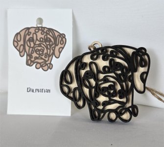 DALMATIAN DOG ORNAMENT - PERFECT FOR THE DOG LOVER!