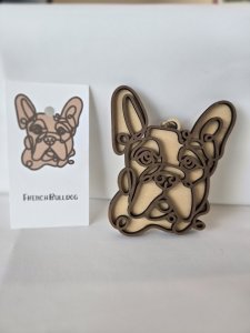 FRENCH BULLDOG ORNAMENT - PERFECT FOR THE DOG LOVER!