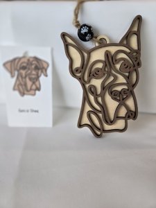 GREAT DANE ORNAMENT - PERFECT FOR THE DOG LOVER!