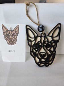 HEELER ORNAMENT - PERFECT FOR THE DOG LOVER!