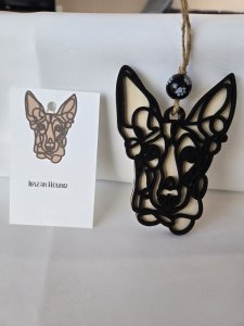 IBIZAN HOUND ORNAMENT - PERFECT FOR THE DOG LOVER!