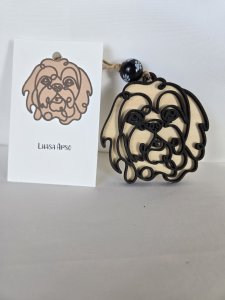 LHASA APSO ORNAMENT - PERFECT FOR THE DOG LOVER!