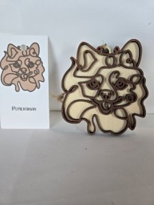 POMERANIAN ORNAMENT - PERFECT FOR THE DOG LOVER!