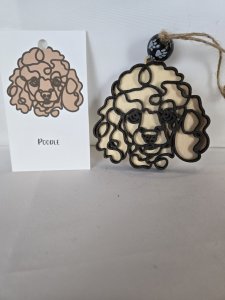 POODLE ORNAMENT - PERFECT FOR THE DOG LOVER!