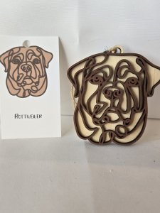 ROTTWEILER DOG ORNAMENT - PERFECT FOR THE DOG LOVER!