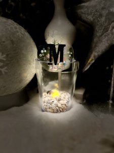 Custom Initial Ornaments: Gnome Magic Edition- A Personalized Holiday Keepsake