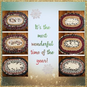 Holiday Village Placemats - 6 pc set