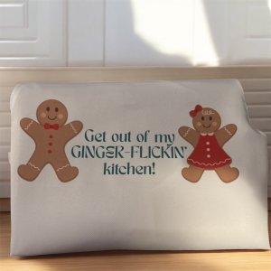 Ginger-Flickin’ Holiday Sass Apron