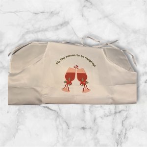 Naughty Cheer Holiday Apron