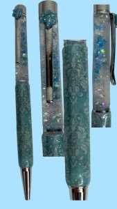 Holiday Snowglobe/Float Pens