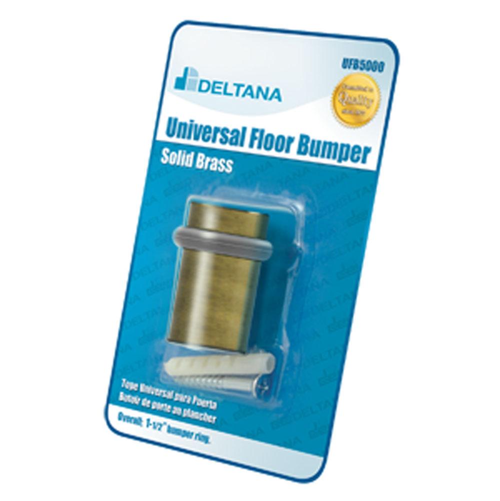 Deltana UFBD4505U15A Solid Brass 1 1/2-Inch Round Universal Floor Bumper Dome Cap Deltana UFBD4505U15A Solid Brass 1 1/2-Inch Round Universal Floor Bumper Dome Cap