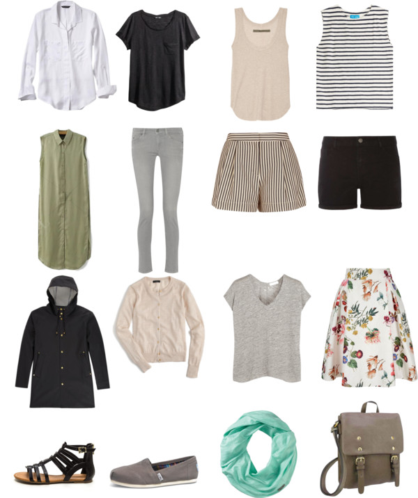 Packing List for Europe in Summer