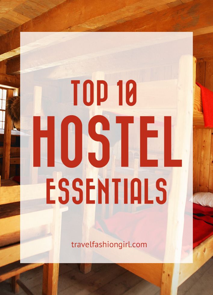 Backpacking Checklist Top 10 Hostel Travel Essentials