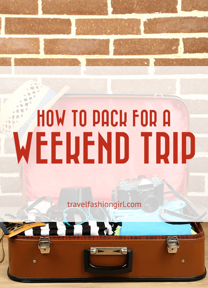 One Bag Travel How to Pack for a Weekend Trip