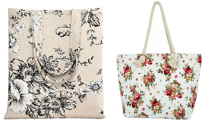 packable beach tote