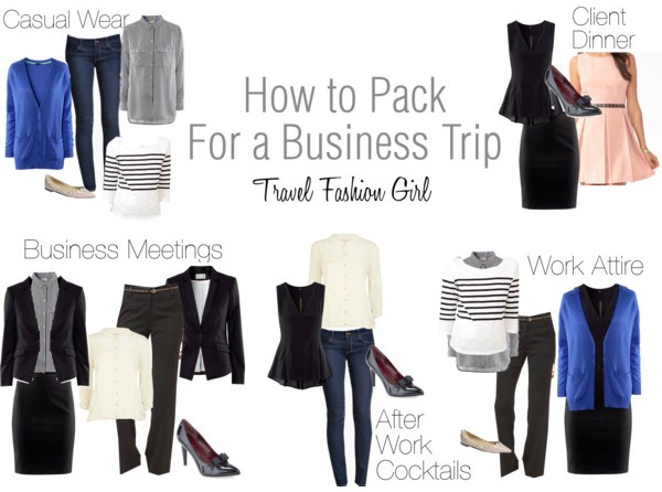 business trip packing list for minimalist fashionistas work trip packing list