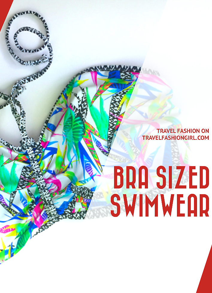 Underwire Bikini Tops and Bra Sized Swimwear by Cup Size