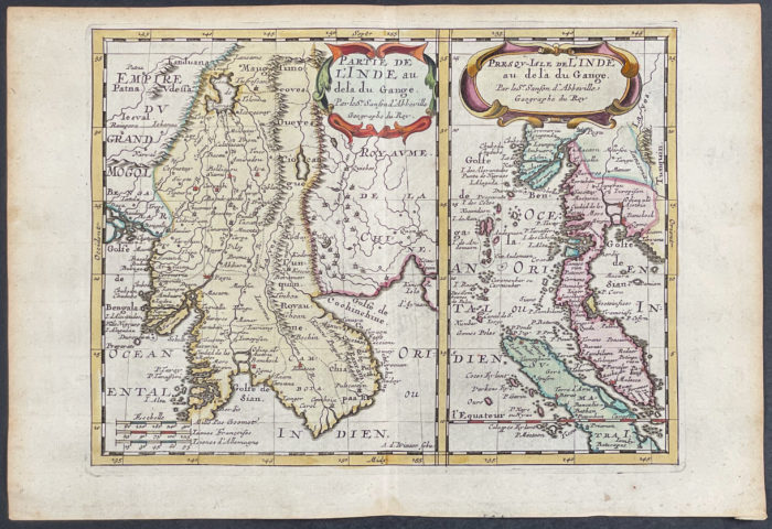 Map of part of India