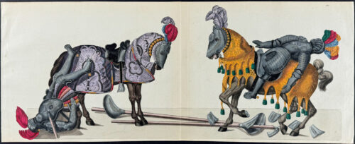 Knights After Jousting Match