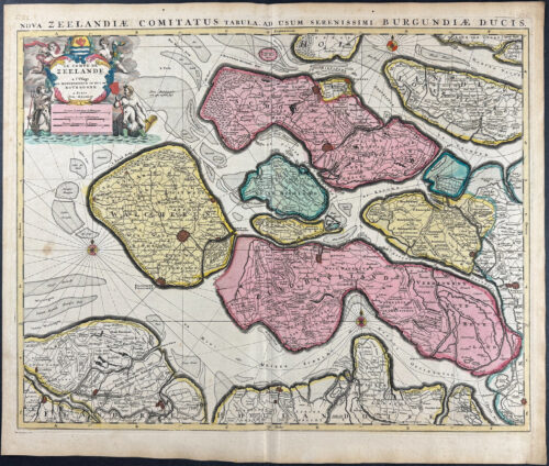 Regional Map of the Netherlands: Zeeland