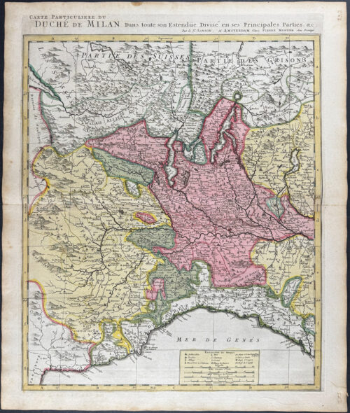 Regional Map of Italy: Milan