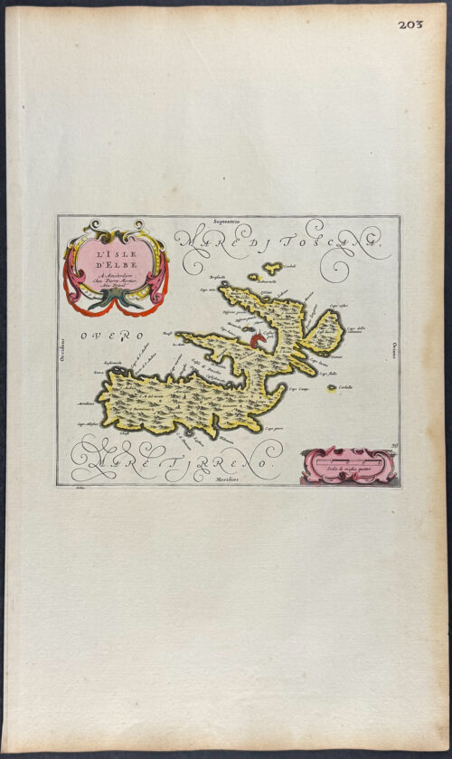 Regional Map of Italy: Elba Island