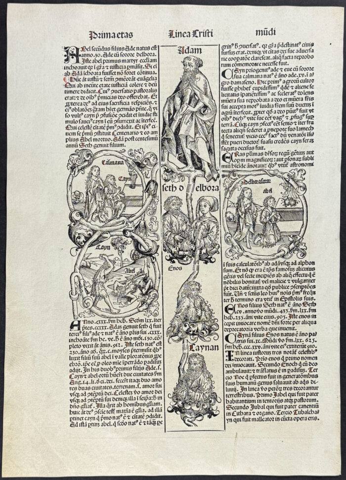 Life & Family of Adam & Eve, Lineage Charge, Depictions of Cain & Abel - Image 2