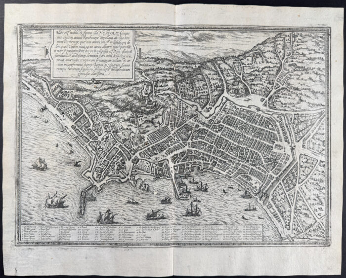 View of Naples, Italy