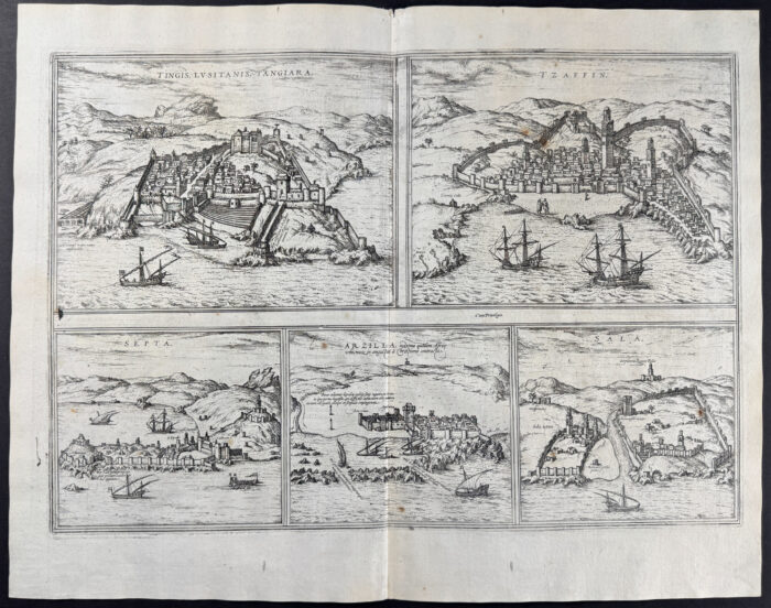Views of Africa: Tangiers, Tzaffin, Septa (Ceuta), Arzila, and Sala