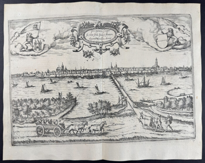View of Kampen, Netherlands