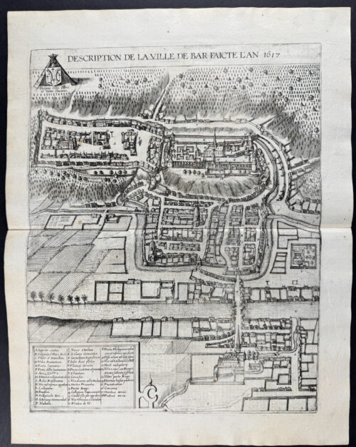 View of Bar-le-Duc, France