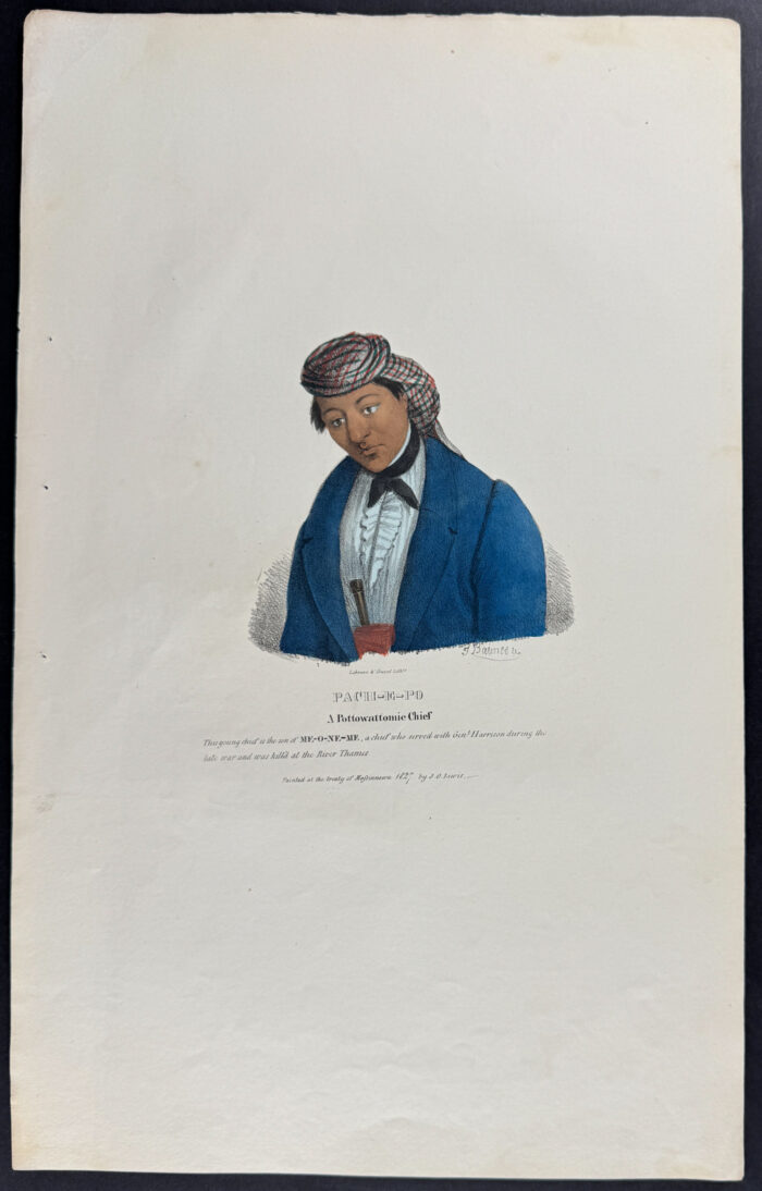 Pach-E-Po, A Pottawattomie Chief