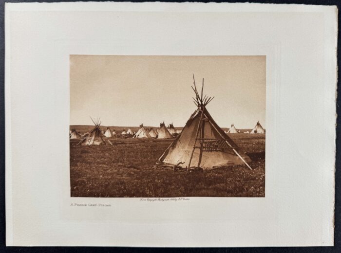 A Prairie Camp - Piegan
